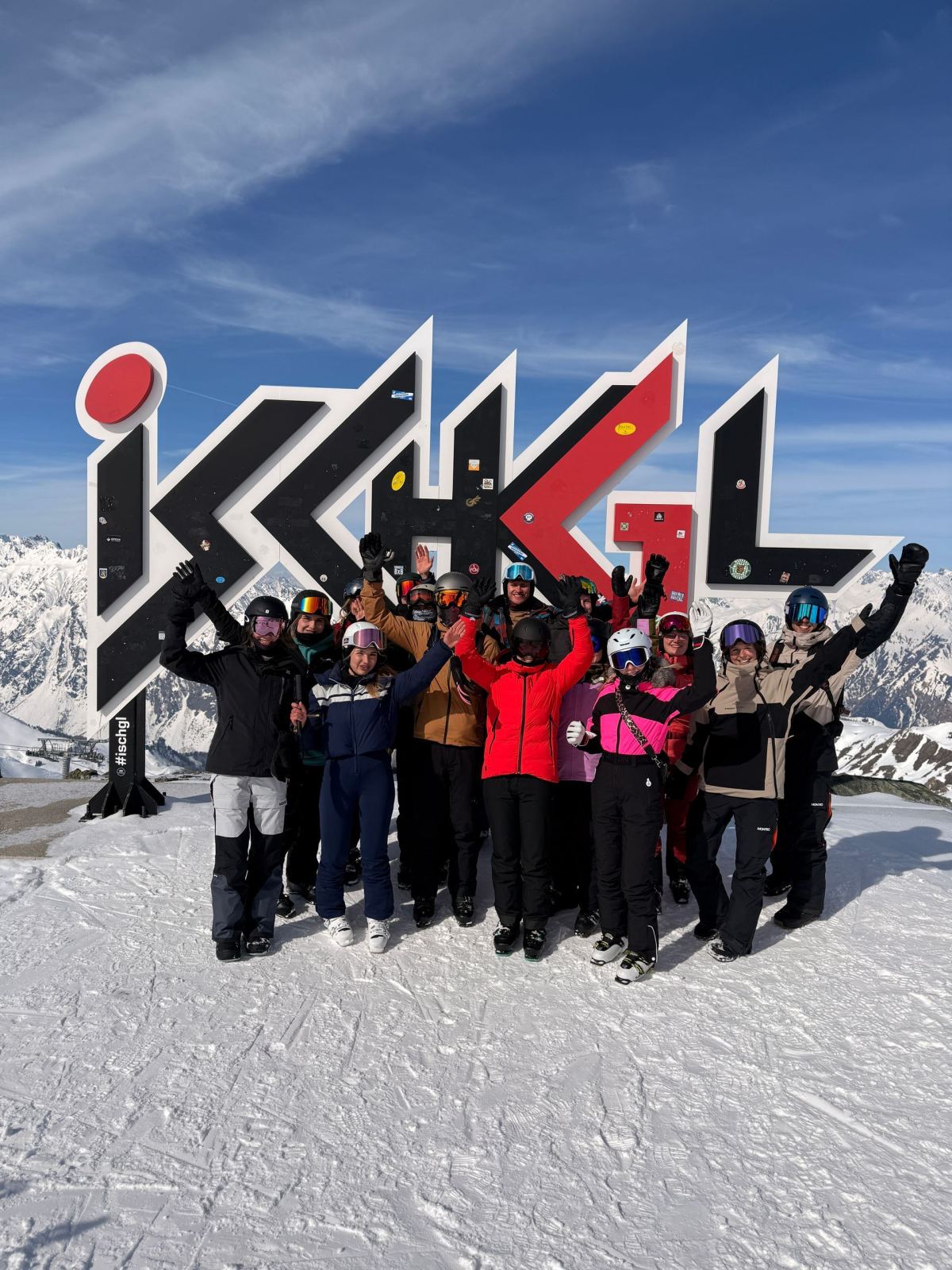 Gipfelfoto in Ischgl