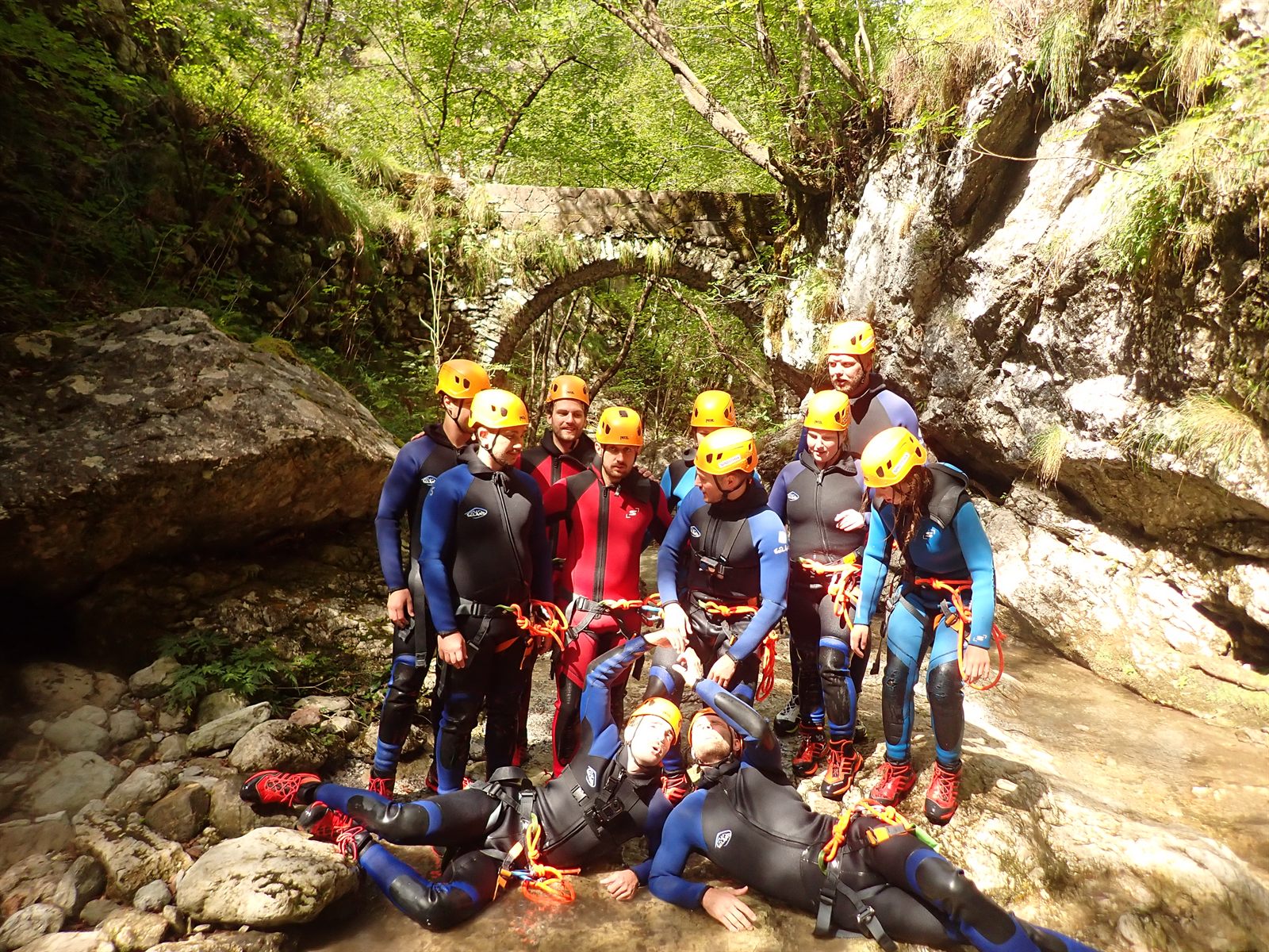 Canyoning in Slowenien